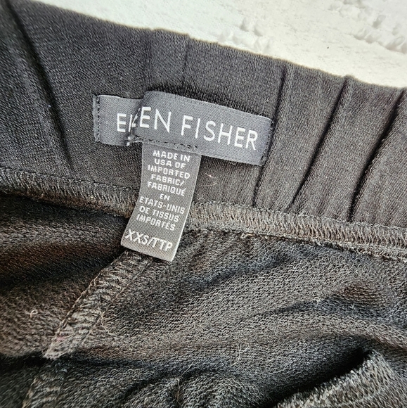 Eileen Fisher Black Casual Pants Size XXS - Picture 4 of 10